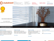 Tablet Screenshot of ciudadmovil.com.co